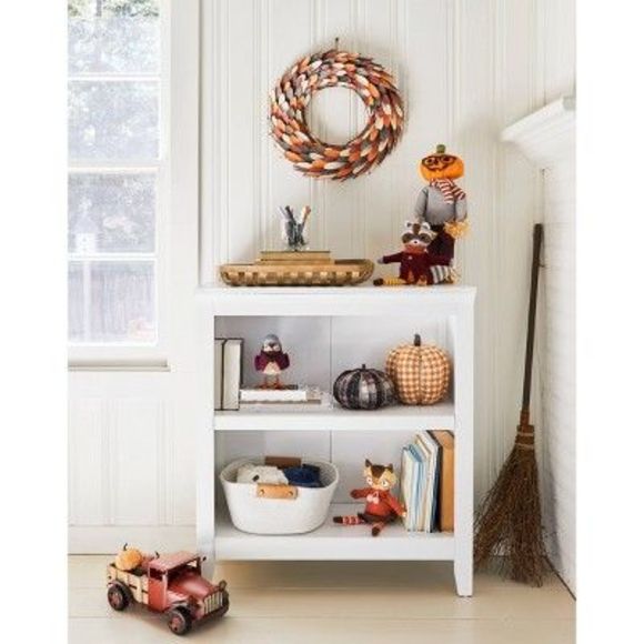 Carson 36" 2 Shelf Bookcase White - Threshold - Open Box - Picture 5 of 5